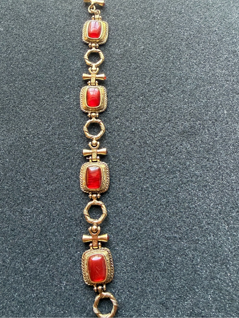 Vintage Carnelian Color Bracelet